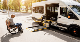 Wheelchair-accessible taxi to DIA airport in Castle Rock, CO