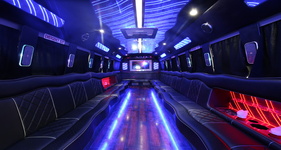 Best party bus service to DIA in Castle Rock, CO